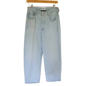 Citizens of Humanity Ayla Baggy Wide Leg Jeans Light Blue